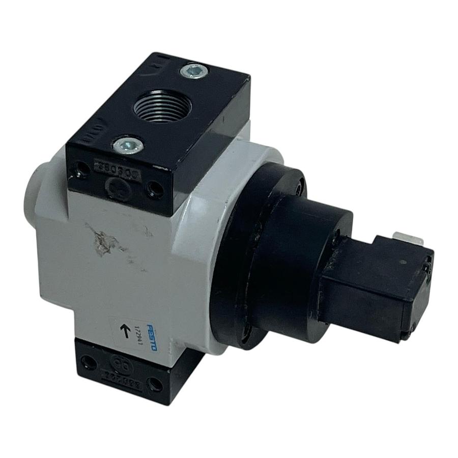 Used Festo HEE-D-MIDI-24 On-Off Solenoid Valve 172941 24V
