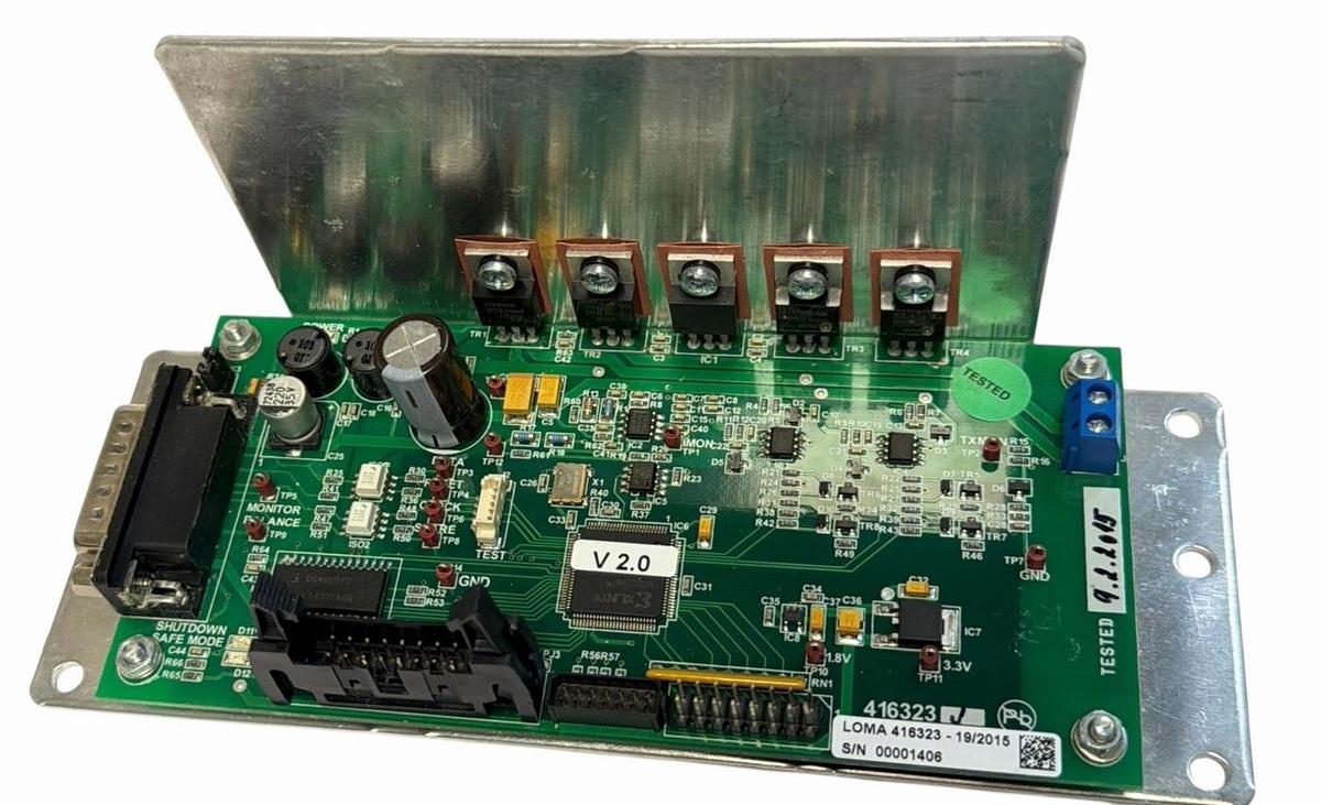 Used NEW LOMA SYSTEMS 416323-J SEARCH HEAD TRANSMITTER BOARD 416323