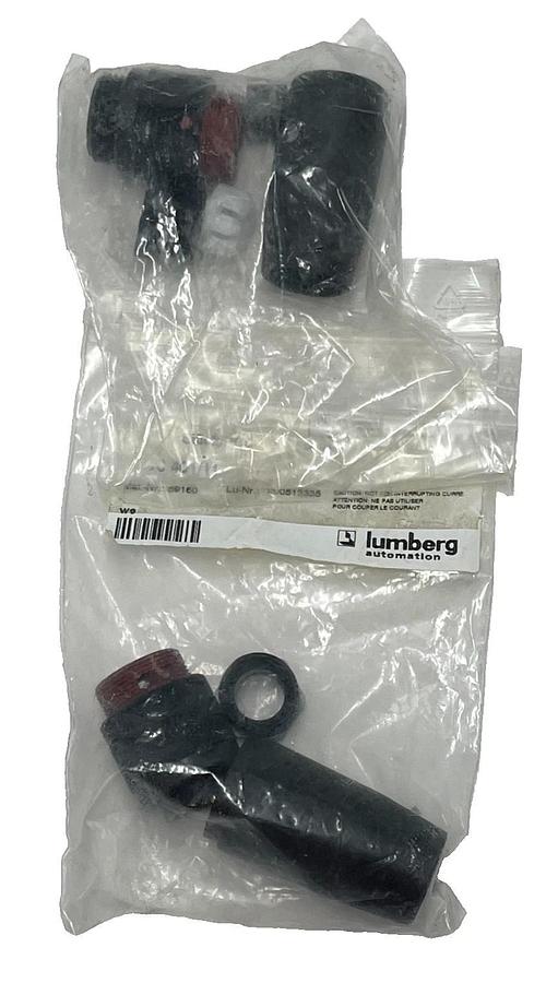 2 LUMBERG AUTOMATION RSC 401/11 7/8" 4-Pin Male Power Field Attachable Connector