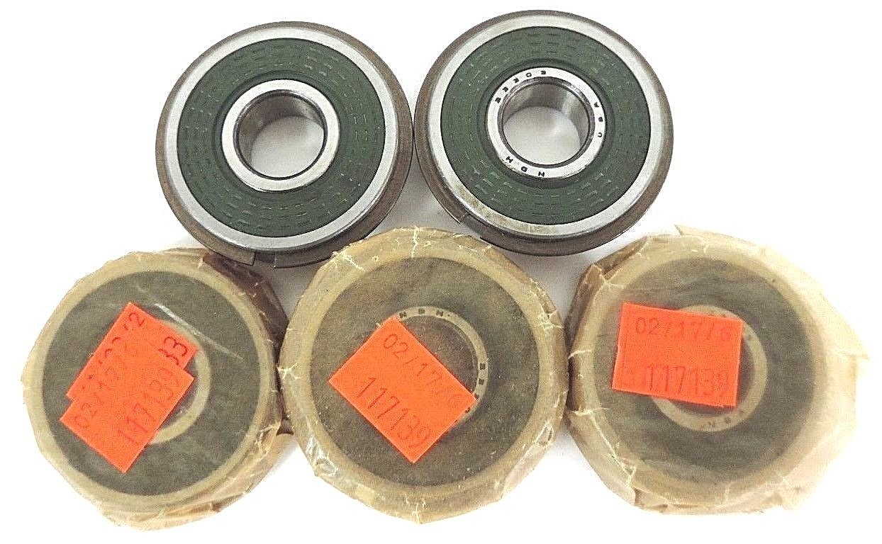 Used LOT OF 5 NEW NDH Z499603 SINGLE ROW BALL BEARINGS