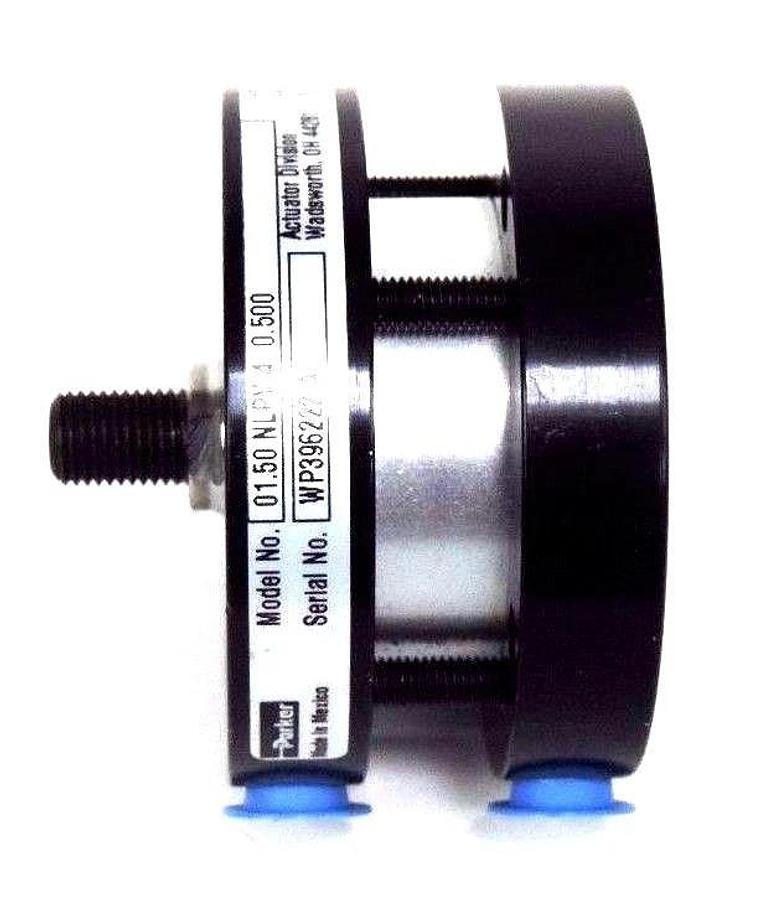 NEW PARKER 01.50 NLPV 4 0.500 PNEUMATIC CYLINDER 250PSI, 0150NLPV40500