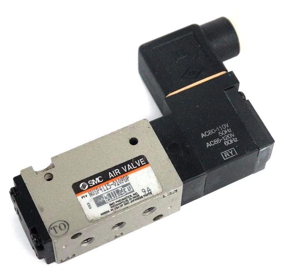 Used NIB SMC NVSP4115-0109DP AIR VALVE 110/120V, 50/60HZ NVSP41150109DP