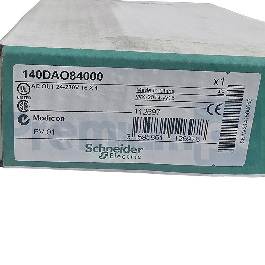 Used Schneider Modicon Quantum 140DAO84000 AC Output Module 16pt 24-230V NSFS
