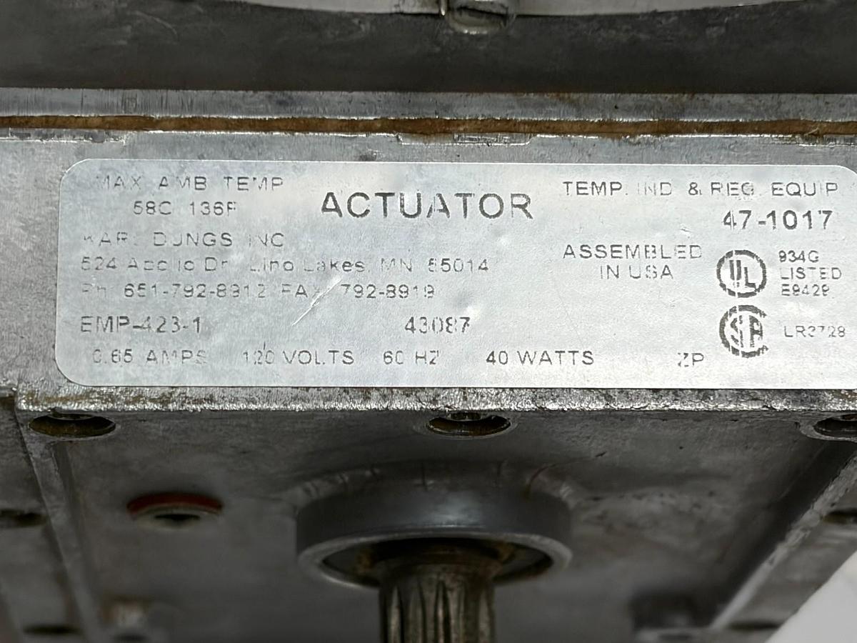 Used Karl Dungs EMP-423-1 Proportional Control Actuator Motor 43087 120V