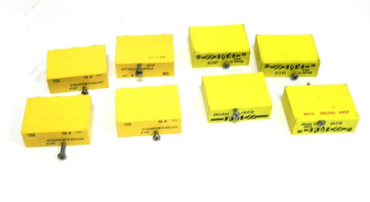 Used LOT OF 8 OPTO 22 AND POTTER AND BRUMFIELD SOLID STATE RELAYS