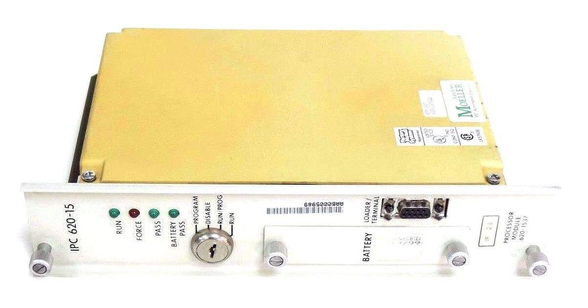 Used KLOCKNER MOELLER HONEYWELL IPC 620-1537 PROCESSOR 4K, 620-15, VR. 2.0, 6201537