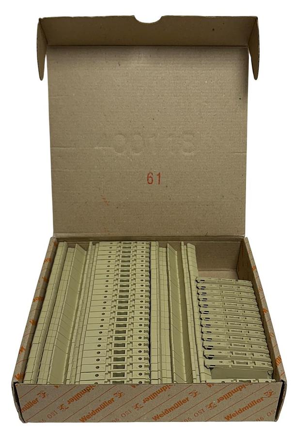 Used 89 WEIDMULLER ASK 1/EN / 0474560000 FUSE TERMINAL BLOCKS 300V 6.3A 26-12AWG NSMP