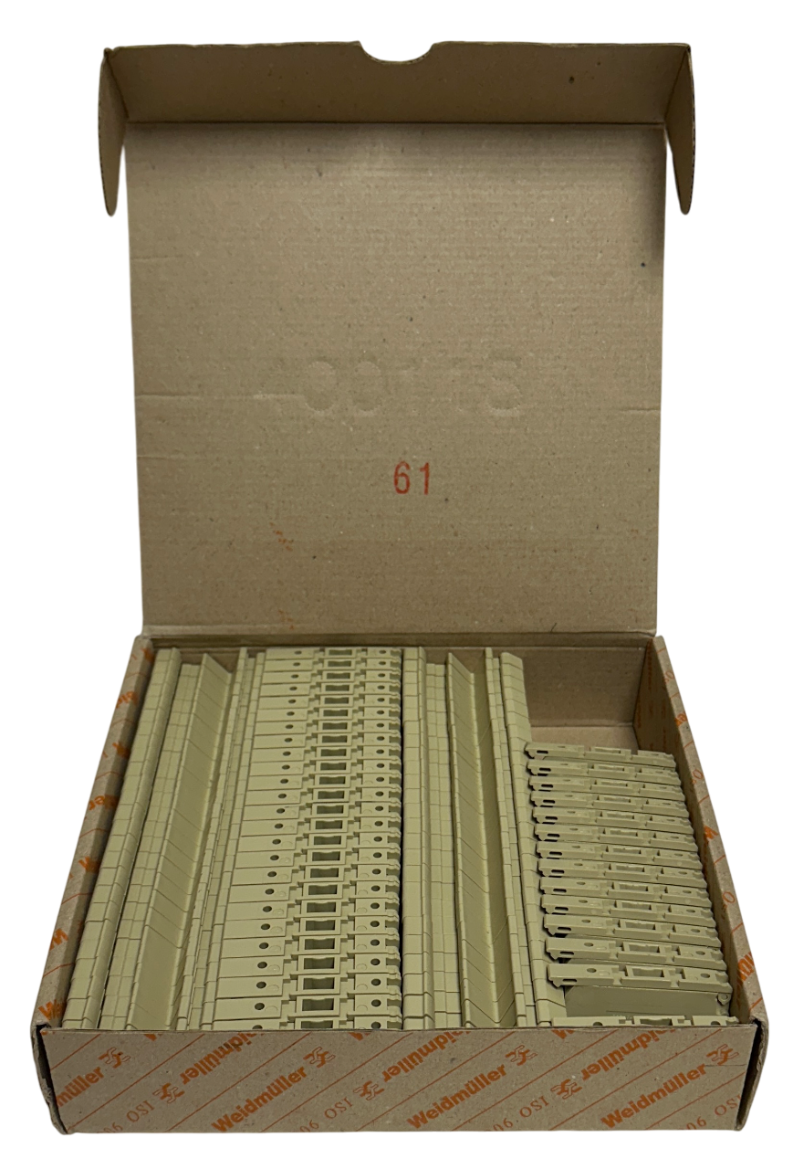 Used 89 WEIDMULLER ASK 1/EN / 0474560000 FUSE TERMINAL BLOCKS 300V 6.3A 26-12AWG NSMP