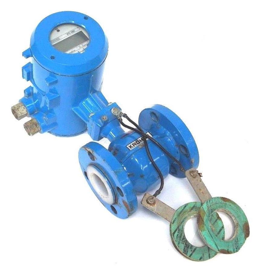 Used KROHNE IFC 090 FLOW METER MAGNETIC IFC090 KROHNE ALTOMETER IFM4090/D/HART/6