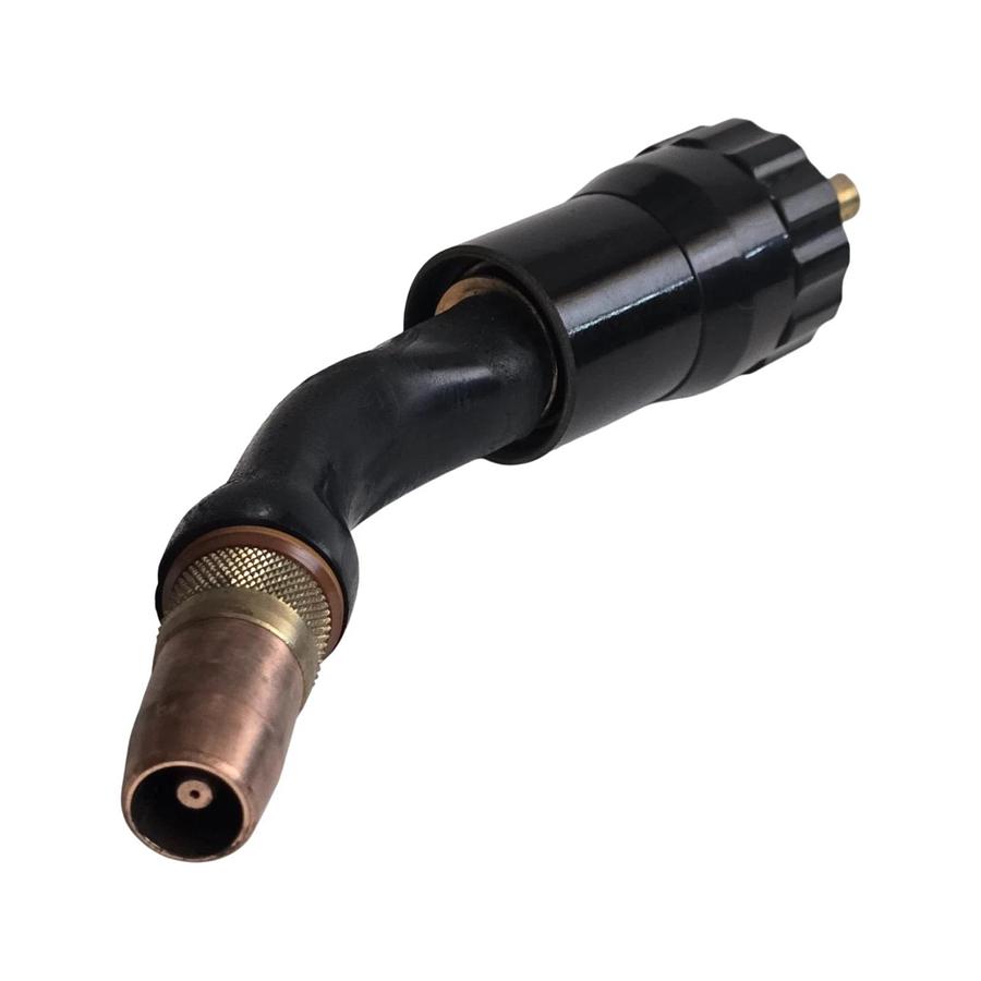 D/F MACHINE SPECIALTIES 47408 CW-T 35DEG. WATER-COOLED CURVED WELDING GUN 18BV