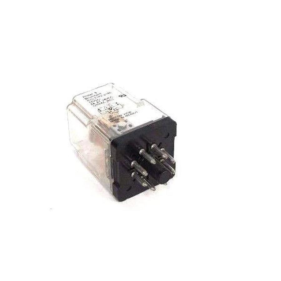 Used LOT OF 2 POTTER & BRUMFIELD R10-T1P2-V185 RELAYS 12VDC, 2A AT 28VDC, 120VAC