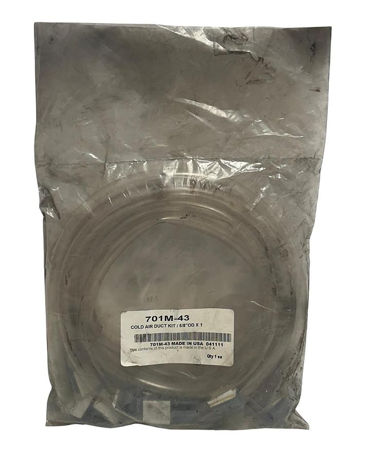 Used VORTEC 701M-43 / 701M43 COLD AIR DUCT KIT / 5/8'' OD x 1 OEM NSFS
