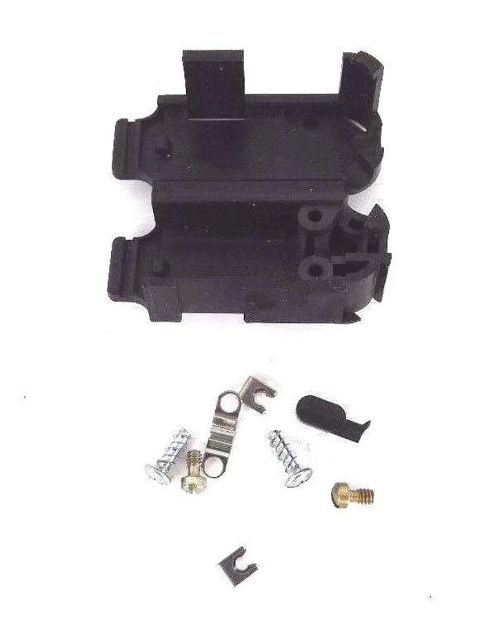 Used LOT OF 6 NEW AMP 749914-2 CONNECTOR DB9 BACKSHELL/CABLE CLAMP BLACK KIT