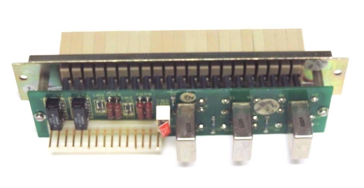 Used J&S SIEGER LTD 02401-A-0227 RELAY MODULE 02401A0227