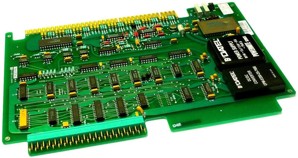 Used GE FANUC IC600BF843L ANALOG INPUT MODULE 4-20MA, 44A717106-017, DATEL BPM-15