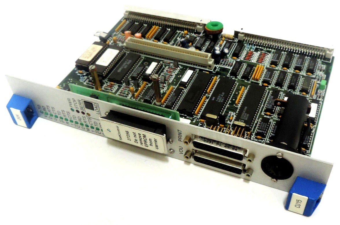 Used ALFA LAVAL SATT CONTROL 492151001 /2 GG CPU MODULE CU15-20X RECONDITIONED ABB