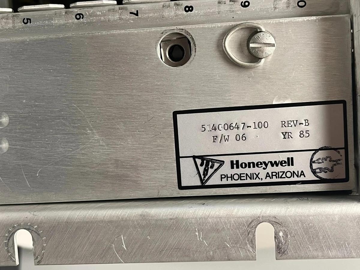 Used HONEYWELL 51196736-100-RP 10-Slot Chassis Assy w/ PSU, Fan, Processor & Adapter