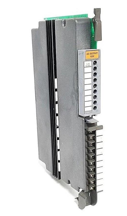 Used ALLEN BRADLEY 1771-OA OUTPUT MODULE (120V) AC SER. B 720VA 1771-0A W/ 1771-WA