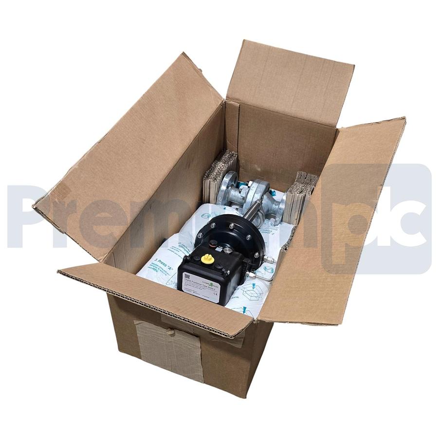 Used Schubert & Salzer 8621 GS3 Sliding Gate Valve 1" w/ 8049-2 Digital Positioner