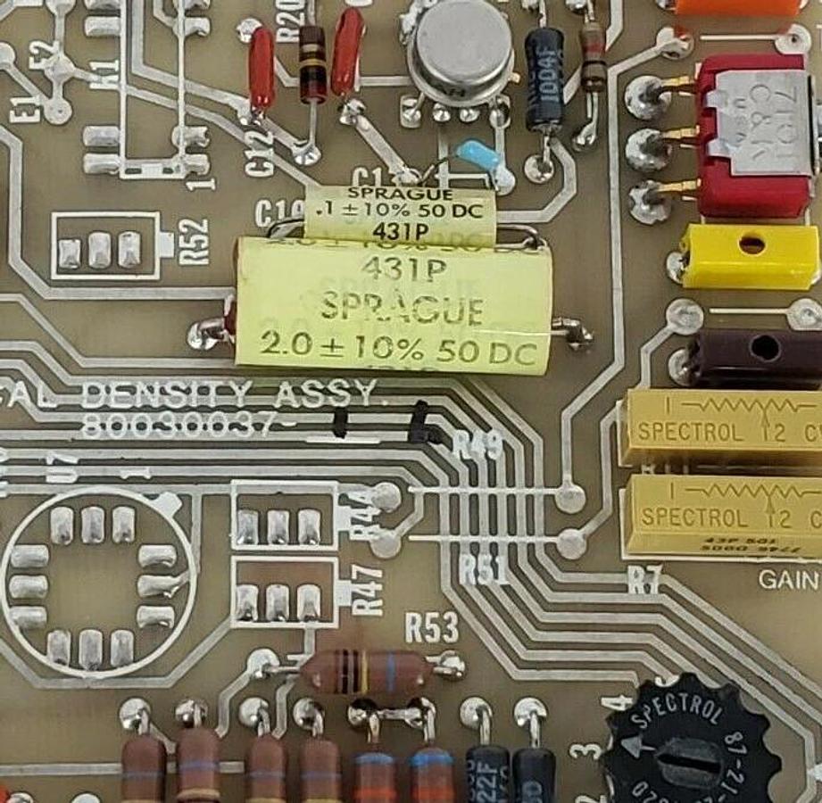 Used LEAR SIEGLER 80030037-1 OPACITY DENSITY BOARD 800300371 L