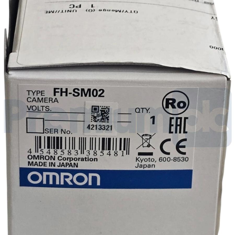 Used Omron FH-SM02 | FHSM02 FH Vision System Camera 2.0MP CMOS Monochrome 219fps NSMP
