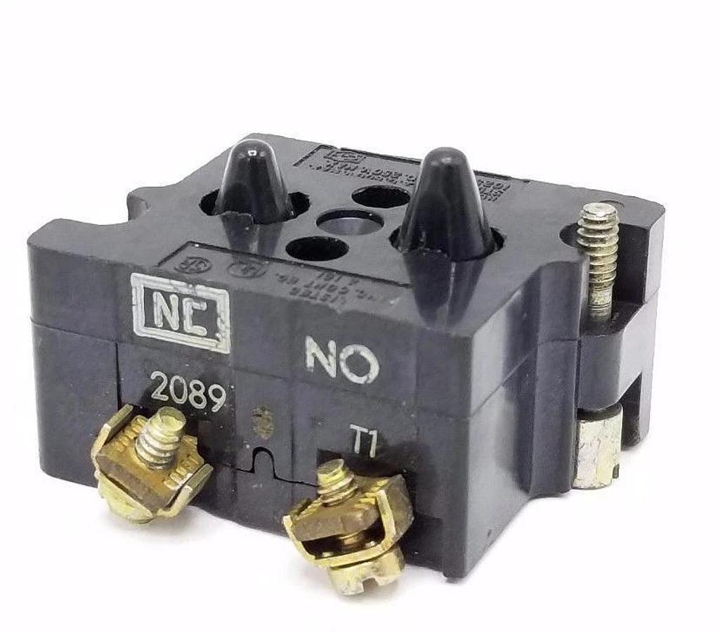 Used CUTLER HAMMER 10250T CONTACT BLOCK 250V MAX.