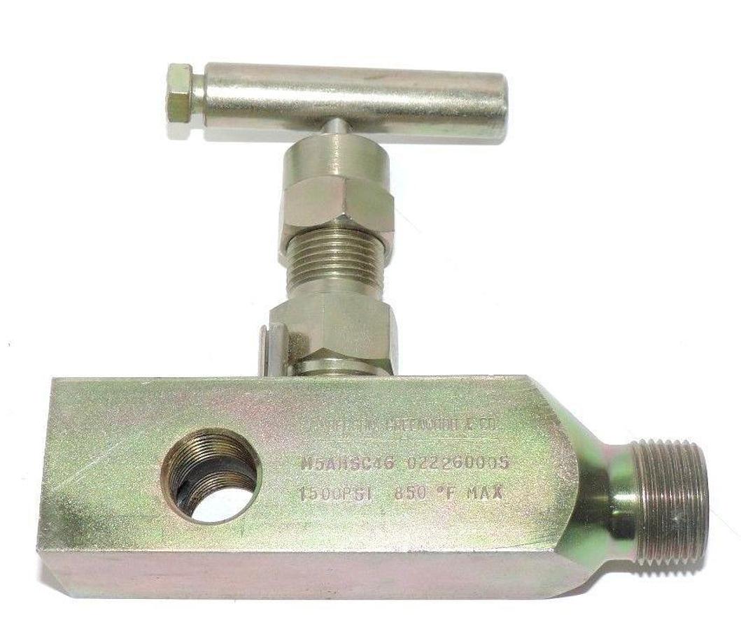 Used ANDERSON GREENWOOD M5AHSC46 022260005 GAGE VALVE 1500PSI 850DEG. F