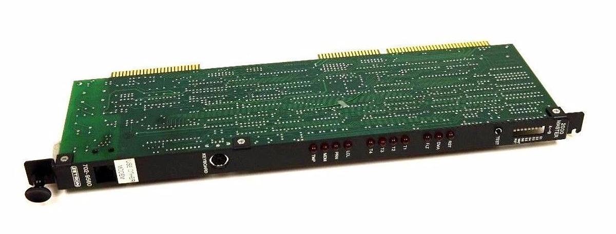 Used ZETRON 702-9560 S2000 MASTER CARD II W/709-7544A 7029560 702-9560H.2 7029560H.2