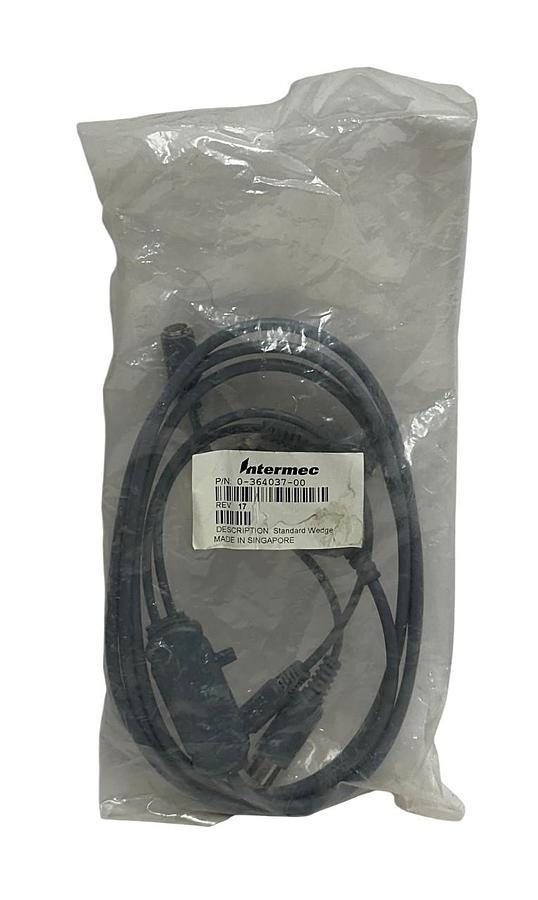 INTERMEC 0-364037-00 / 036403700 OEM STANDARD WEDGE CABLE Rev. 17 6FT NSMP