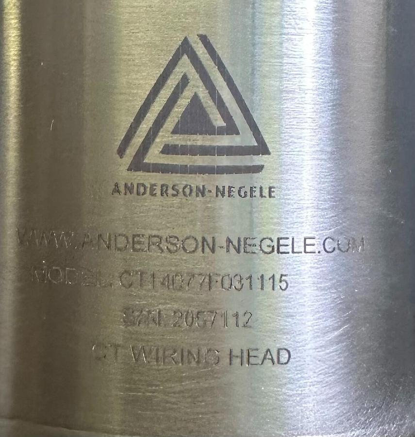 Used NEW ANDERSON NEGELE CT14077F031115 / SA510840890000 TRANSMITTER & HOUSING 2020