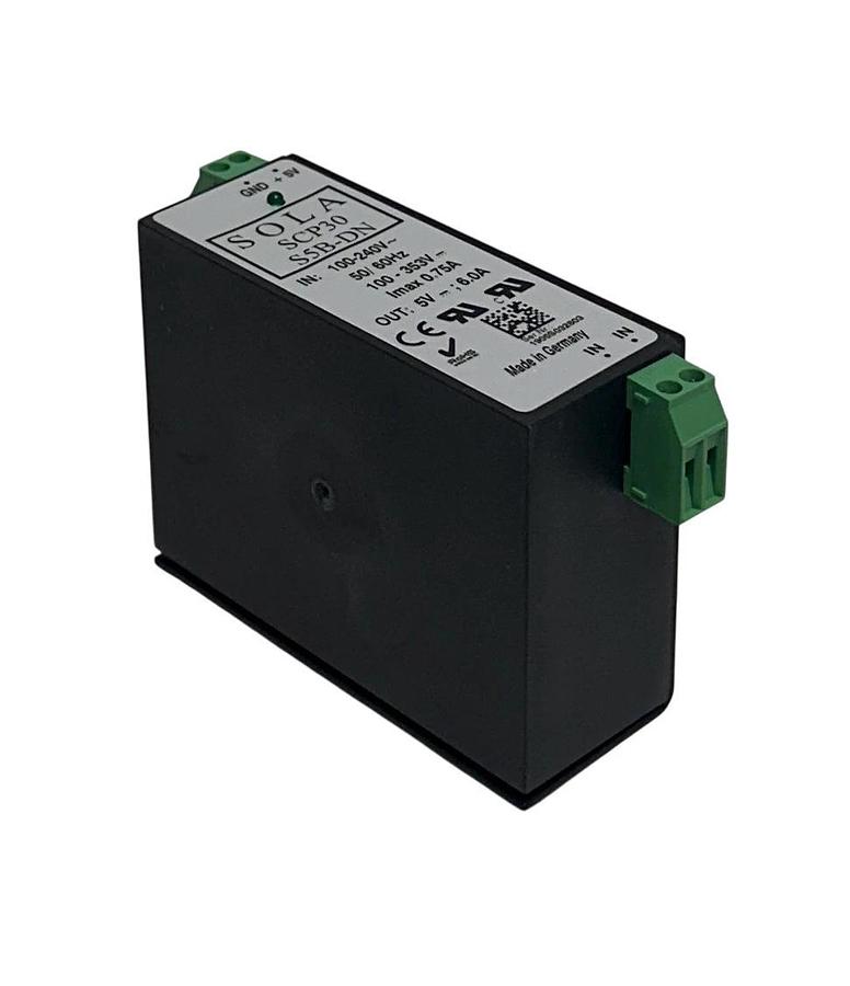 EMERSON SOLA HD SCP30 S5B-DN / SCP30S5BDN SLIM POWER SUPPLY 5VDC OUTPUT NSMP