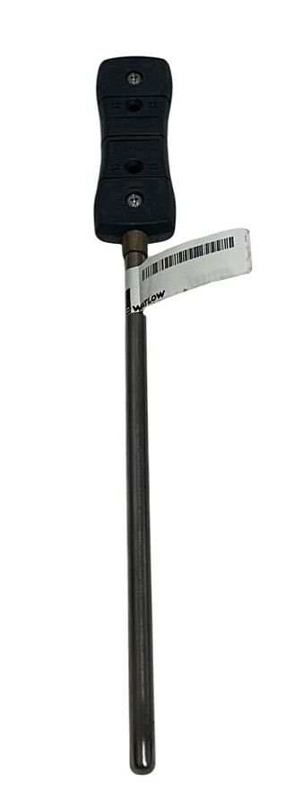 Used WATLOW ACJCL0F060UJ000 OEM THERMOCOUPLE 9'' OVERALL LENGTH 6'' PROBE NSNP