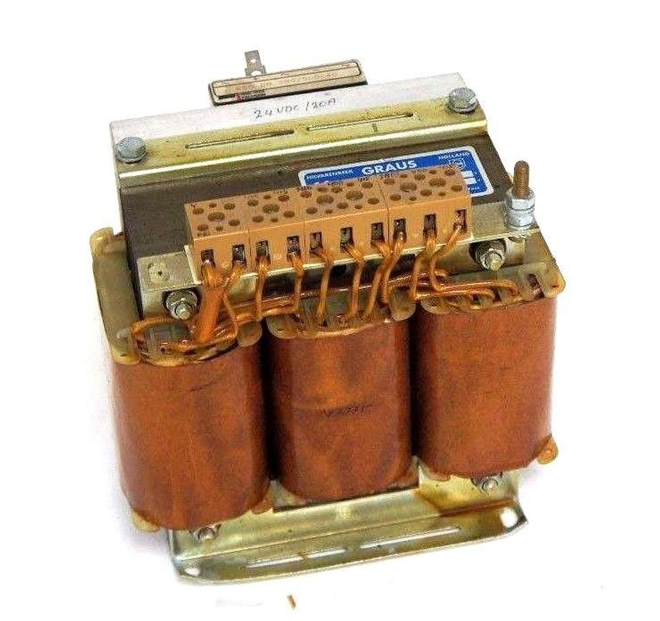 Used GRAUS TYPE: JGD06 NR: 30671-7 FREQ:50-60 20A 3FASE 24SEC 380-400-415 TRANSFORMER