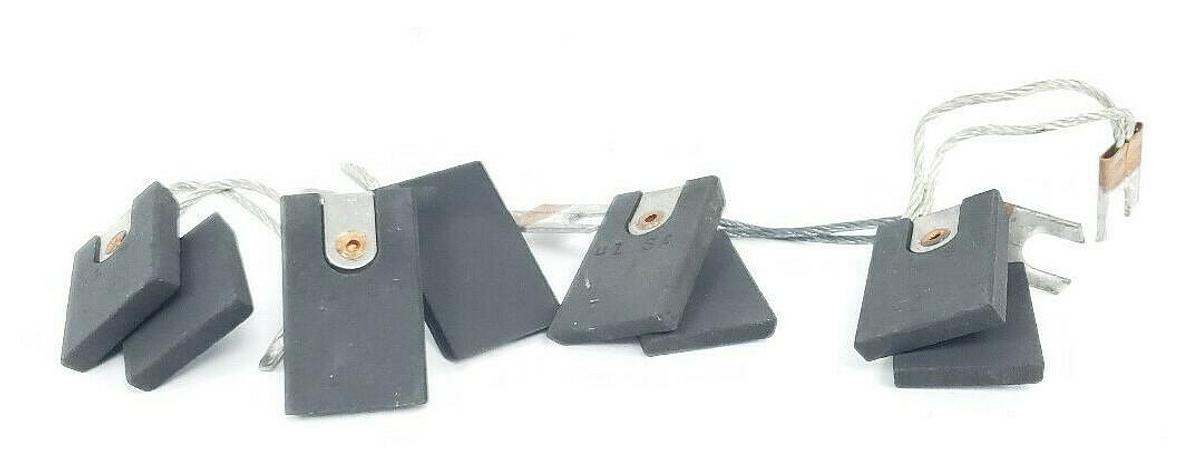 Used LOT OF 4 NEW GENERIC 41-SA DUPLEX CARBON BRUSH ASSEMBLIES 41SA