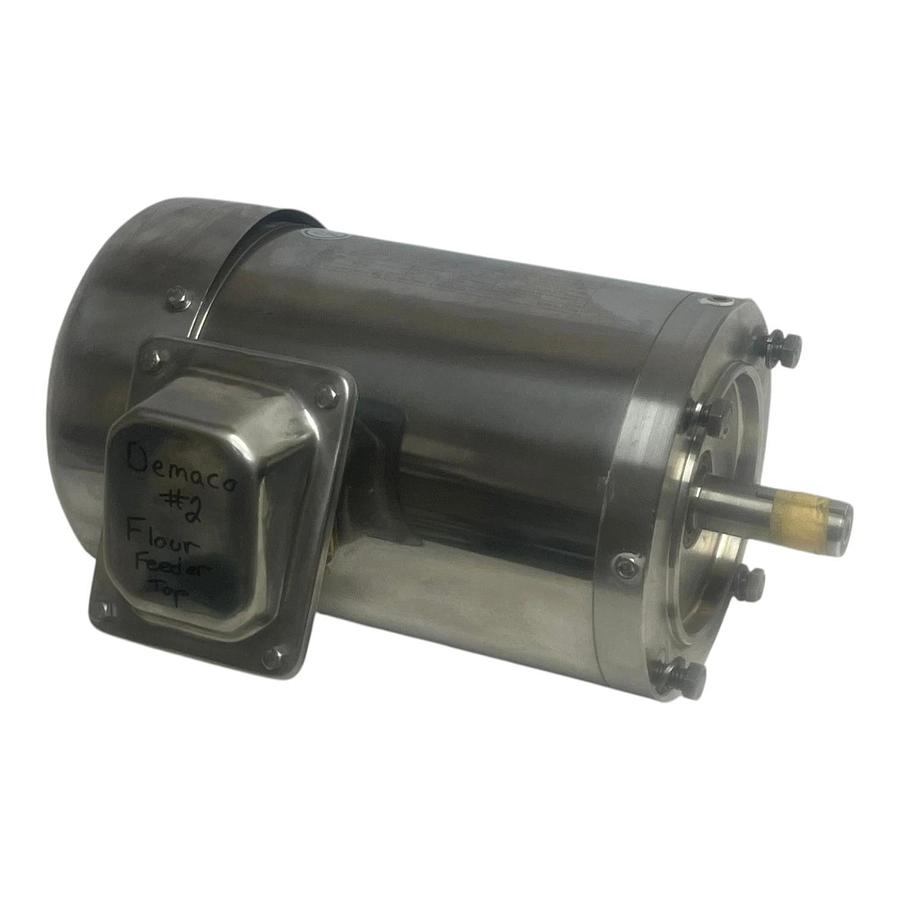 Dayton 6WY60C Washdown Premium 1.5 HP 3 Phase AC Motor 1750RPM Frame 145TC
