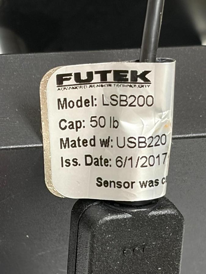 Used New FUTEK LSB200 50 lb S-Beam Load Cell USB220 Digital Conditioner Kit
