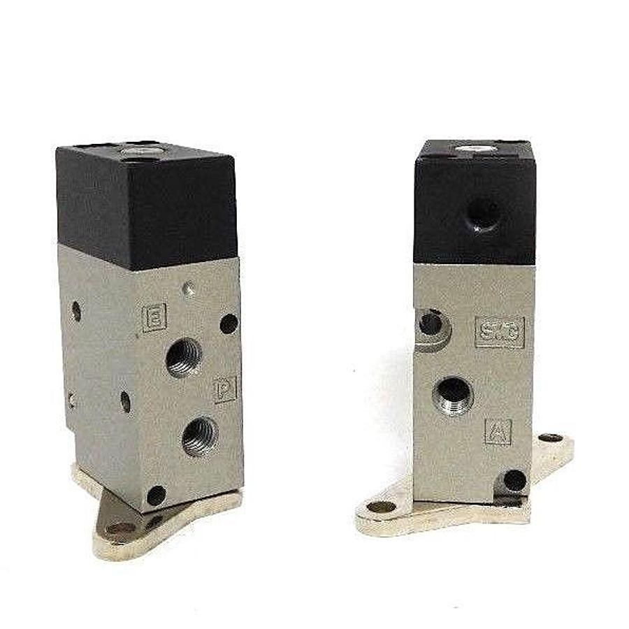 LOT OF 2 NEW SMC VZA212-P-M5-F AIR OPERATED VALVES VZA212PM5F