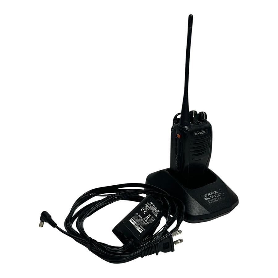 Used Kenwood TK-3360-K UHF Radio KSC-25LS Charger Midport MKNB35L Battery Set