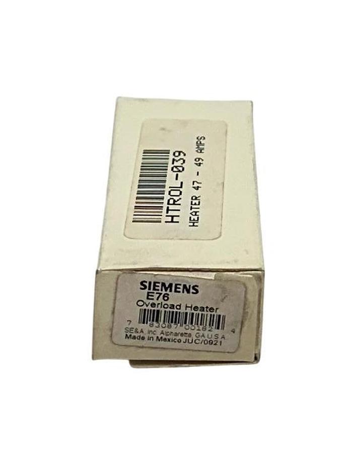 SIEMENS E76 THERMAL OVERLOAD HEATER ELEMENT TYPE E OEM NSMP
