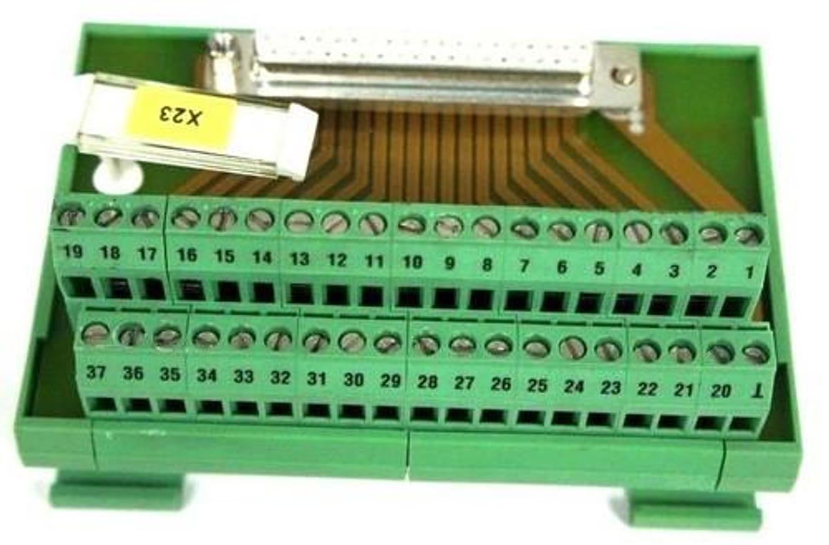 Used PHOENIX CONTACT 2281212 TERMINAL BOARD FLKM-D37 SUB/S