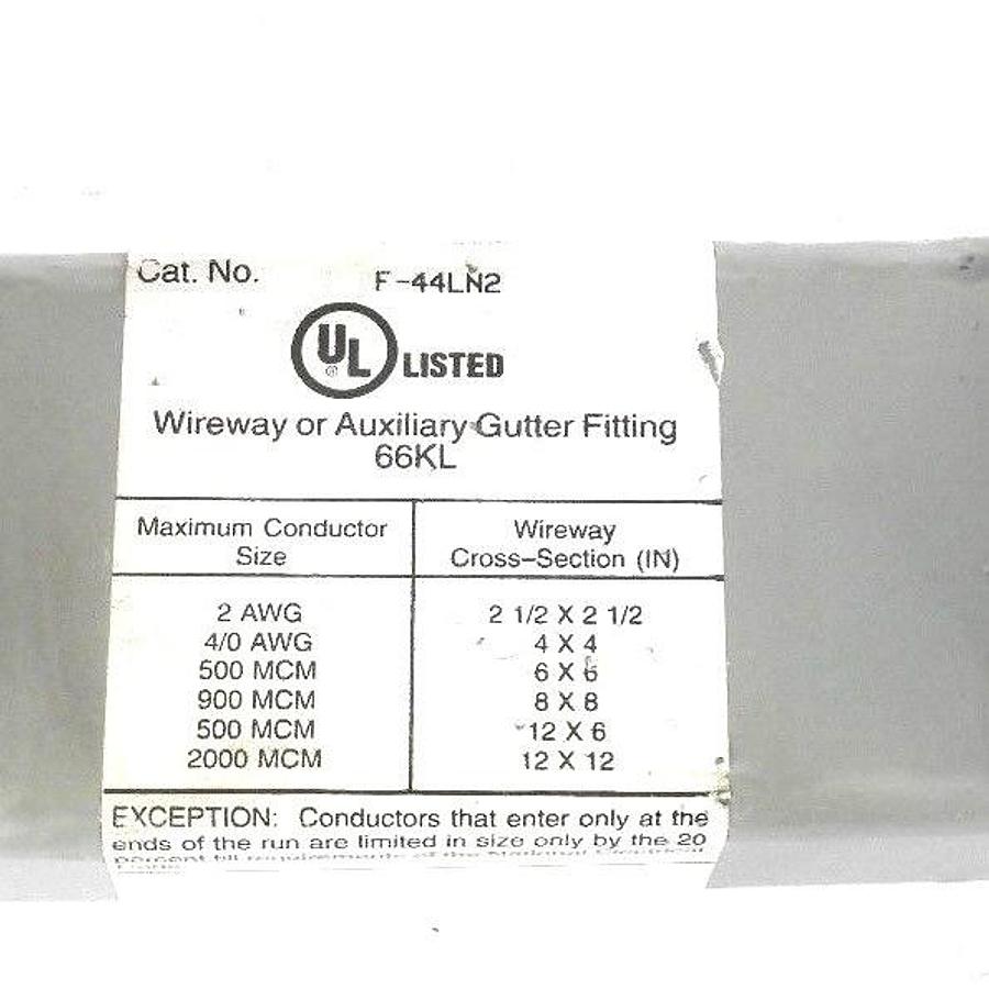 Used NEW HOFFMAN F-44LN2 WIREWAY FITTING ENCLOSURE F44LN2