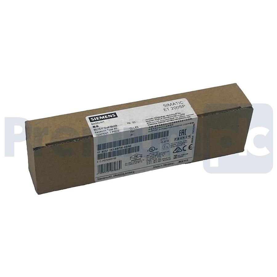Used SIEMENS 6ES7193-6BP20-0BA0 | 6ES7 193-6BP20-0BA0 SIMATIC ET 200SP BaseUnit NSFS