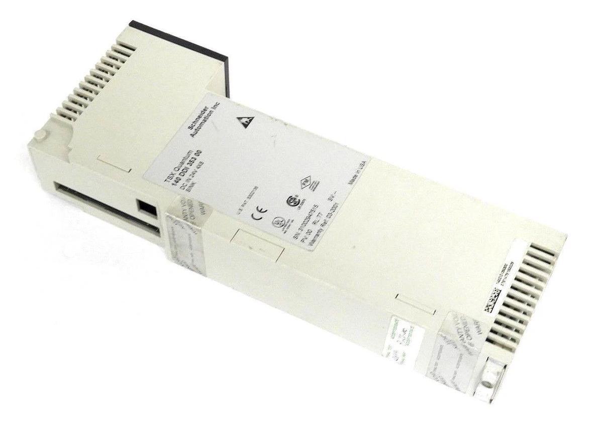 Used SCHNEIDER 140-DDI-353-00 24V DC INPUT MODULE PV:00, RL:77, 140DDI35300
