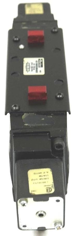 Used PARKER 4511BHXXABAA53 VALVE 40-150 PSI W/ L0030153 COILS 6.2 WATTS