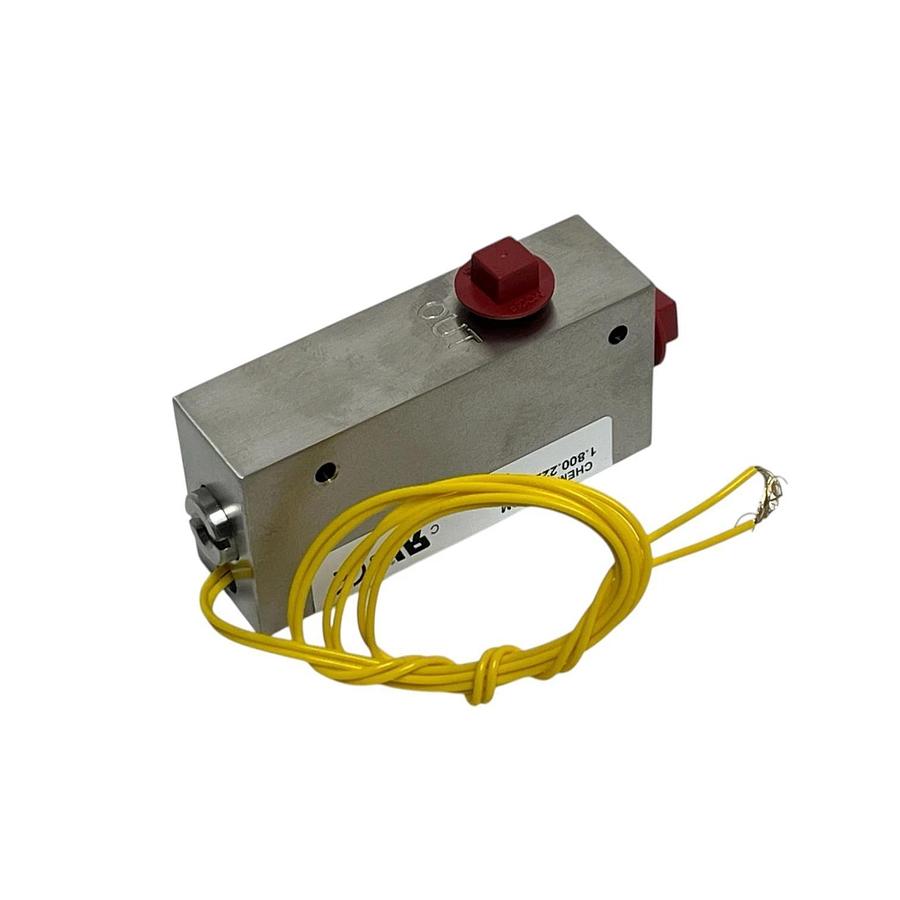 NEW ChemTec 125-316-NO Adjustable Flow Switch | 316 Stainless Steel | 1/8" NPT