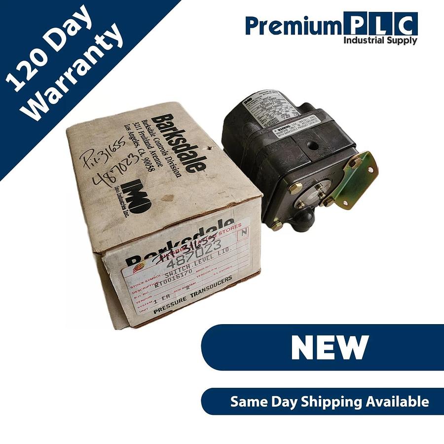 Used NEW BARKSDALE IMO DPD2T-A3 SERIES DPD2T PRESSURE/VACUUM ACTUATED SWITCH DPD2TA3