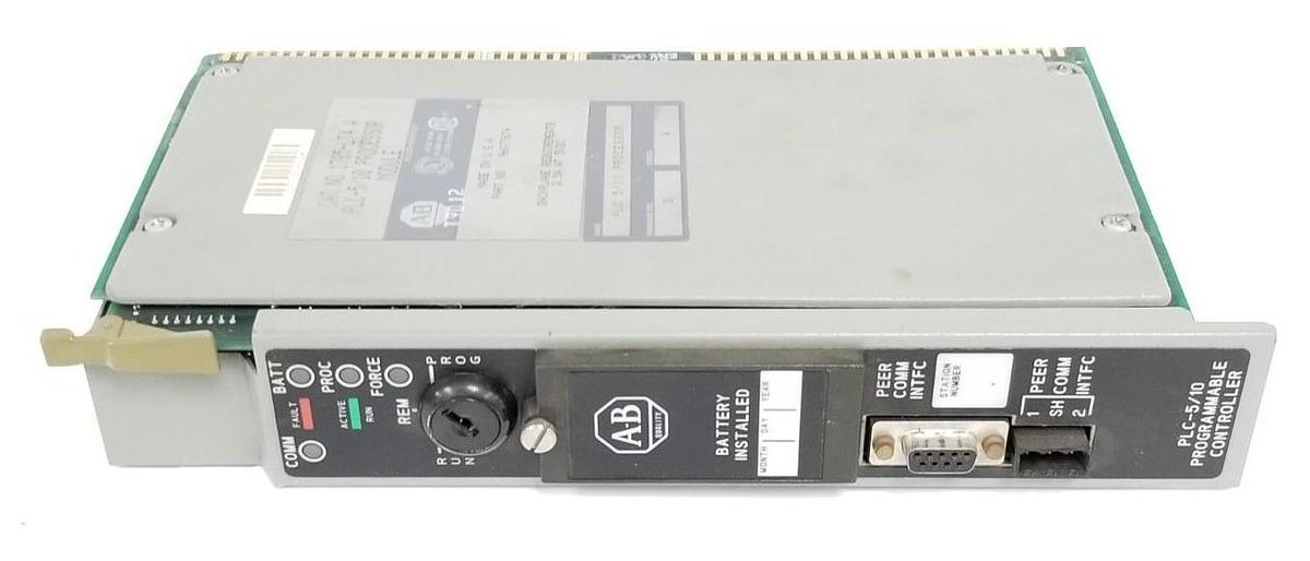 Used ALLEN BRADLEY 1785-LT4 PROCESSOR MODULE SER. A F/W REV. B 96077674