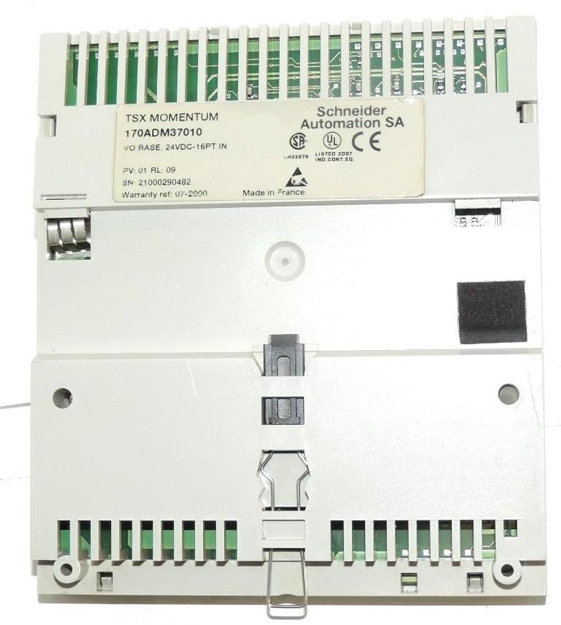 Used SCHNEIDER AUTOMATION 170ADM37010 I/O BASE W/ 170INT11000 ADAPTER