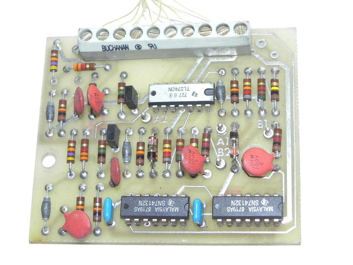 Used BOBST 704-1091-03 PC BOARD W/ PPI 22-B-7020 CONTROL CARD 704109103