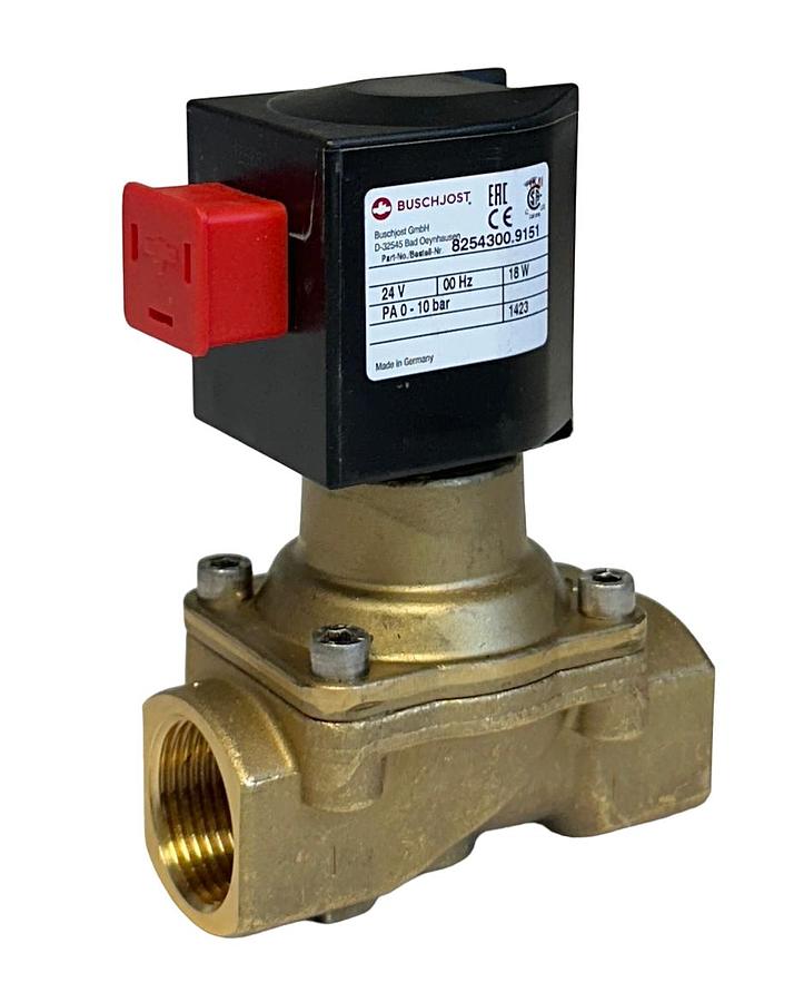 Used NORGREN BUSCHJOST 8254300.9151 / 82543009151 DIRECT SOLENOID VALVE 24VDC NSNP